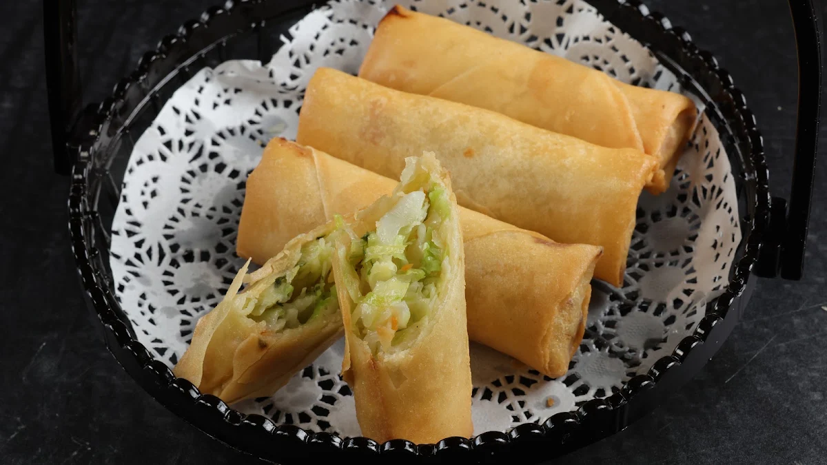 素春卷Vege Spring Rolls 3pcs
